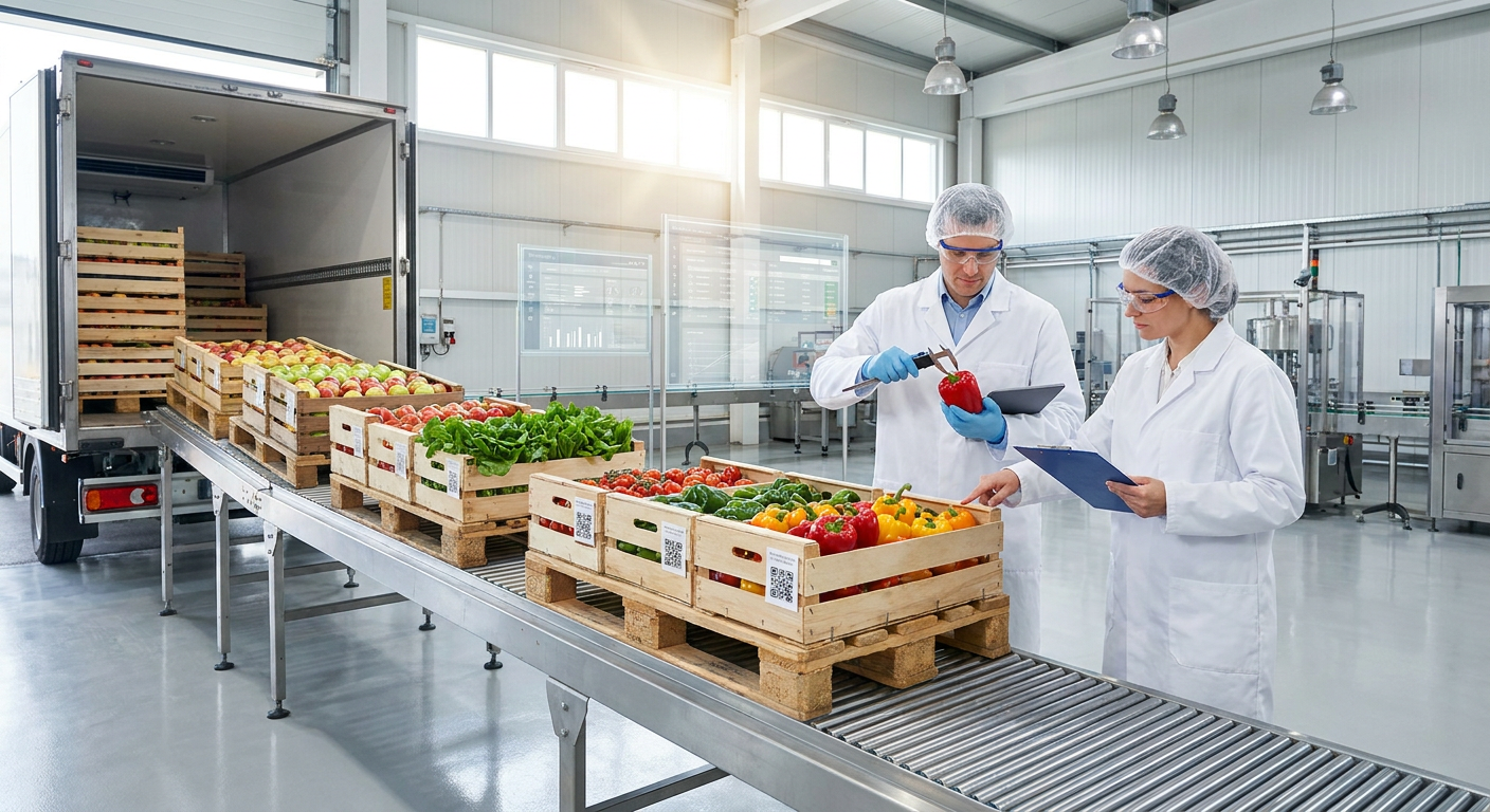 Incoming produce inspection